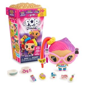🆕 My Squishy Little Pop Stars Surprise Fidget Fashion Doll Toy (Pink) - Sealed